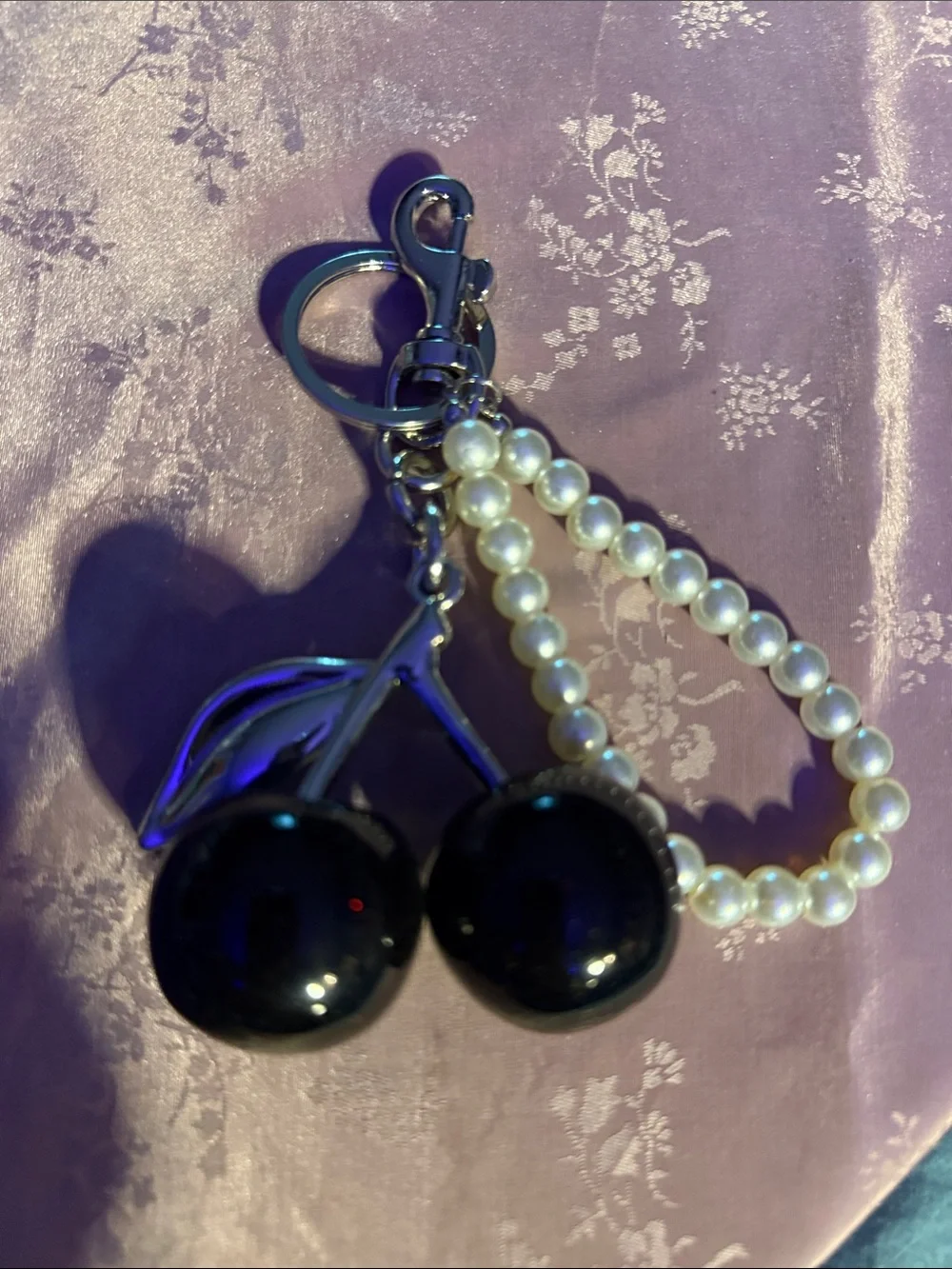 Black Cherry Keychain - Black Cherries